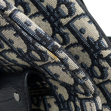 将图像加载到图库查看器中,Dior Gallop Oblique Jacquard Backpack Beige/Black1ADBA011YKY Canvas Leather