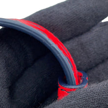 Load image into Gallery viewer, Dior Montaigne Heart Shoulder Bag Navy/Red Leather Size 30