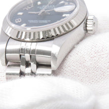 将图像加载到图库查看器中,ROLEX Datejust W26mm Stainless Steel K18WG Blue Dial79174