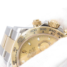 将图像加载到图库查看器中,ROLEX Cosmograph Daytona W40mm Stainless Steel K18YG Champagne Dial116503