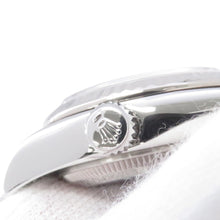 将图像加载到图库查看器中,ROLEX Datejust W26mm Stainless Steel K18WG White Dial179174