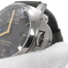 将图像加载到图库查看器中,PANERAI Luminor Marina 1950 3 Days Automatic Titanium W44mm TI Leather Brown DialPAM01351