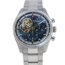 将图像加载到图库查看器中,ZENITH Chronomaster El Primero Open W42mm Stainless Steel Blue Dial03.20416.4061/51.M2040