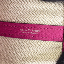 Load image into Gallery viewer, HERMES Garden Party Rose Purple Negonda Leather Size PM