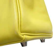 将图像加载到图库查看器中,HERMES Kelly Retourne Lime Swift Leather Size 25
