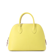 Load image into Gallery viewer, HERMES Bolide 1923 Lime/Mauve Sylvestre/Nata Epsom Size 25