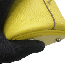 Load image into Gallery viewer, HERMES Bolide 1923 Lime/Mauve Sylvestre/Nata Epsom Size 25