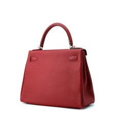 Load image into Gallery viewer, HERMES Kelly Retourne Ruby Togo Leather Size 28