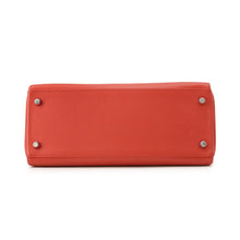 Load image into Gallery viewer, HERMES Kelly Retourne Rouge Coeur/Rouge Grenat Evercolor Size 28