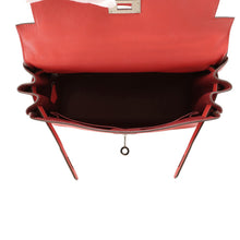 Load image into Gallery viewer, HERMES Kelly Retourne Rouge Coeur/Rouge Grenat Evercolor Size 28