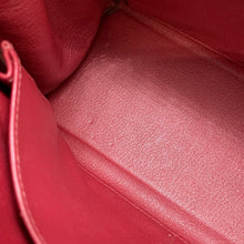 Load image into Gallery viewer, HERMES Kelly Retourne Rouge Coeur/Rouge Grenat Evercolor Size 28