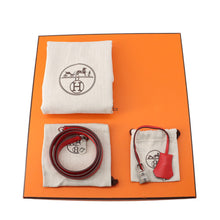 Load image into Gallery viewer, HERMES Kelly Retourne Rouge Coeur/Rouge Grenat Evercolor Size 28