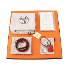 将图像加载到图库查看器中,HERMES Kelly Retourne Geranium Togo Leather Size 32