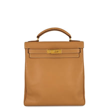 Load image into Gallery viewer, HERMES Kelly Ad Natural Courchevel Size GM