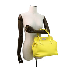 Load image into Gallery viewer, HERMES ToolBox Lime Swift Leather Size 26