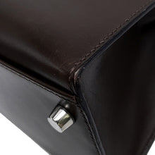 Load image into Gallery viewer, HERMES Kelly Sellier Chocolat Box Calf Leather Size 32