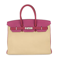Load image into Gallery viewer, HERMES Birkin Parchement/Cyclamen/Tosca Togo Leather Size 35