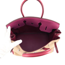 Load image into Gallery viewer, HERMES Birkin Parchement/Cyclamen/Tosca Togo Leather Size 35