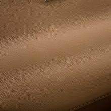 Load image into Gallery viewer, HERMES Kelly Colormatic Chai/Blue Plume/Lime Swift Leather Size 25