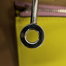 Load image into Gallery viewer, HERMES Kelly Colormatic Chai/Blue Plume/Lime Swift Leather Size 25