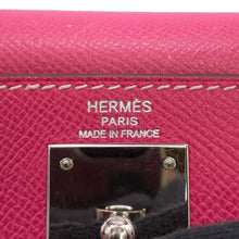 Load image into Gallery viewer, HERMES Candy Kelly Rose Tyrien/Ruby Epsom Size 28