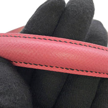 将图像加载到图库查看器中,HERMES Kelly Sellier Rose Azalee/Black Epsom Size 28