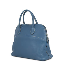 Load image into Gallery viewer, HERMES Bolide Blue Thalassa Taurillon Clemence Size 35