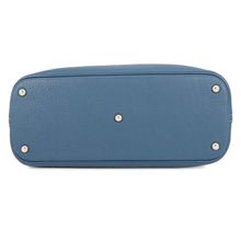 将图像加载到图库查看器中,HERMES Bolide Blue Thalassa Taurillon Clemence Size 35