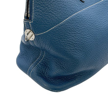 将图像加载到图库查看器中,HERMES Bolide Blue Thalassa Taurillon Clemence Size 35