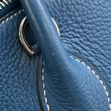 Load image into Gallery viewer, HERMES Bolide Blue Thalassa Taurillon Clemence Size 35