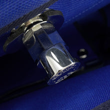 Load image into Gallery viewer, HERMES Herbag zip Blue Electric/Blue Saphir Toile H Vache Hunter Leather Size PM