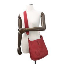 将图像加载到图库查看器中,HERMES Evelyne 3 Rouge H Taurillon Clemence Size PM