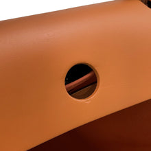 将图像加载到图库查看器中,HERMES Herbag zip Orange/Natural Toile H Vache Hunter Leather Size PM