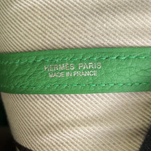 将图像加载到图库查看器中,HERMES Garden Party Steeple Bamboo Negonda Leather Size PM
