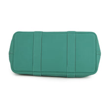 将图像加载到图库查看器中,HERMES Garden Party Malachite Negonda Leather Size PM