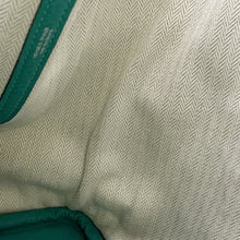 将图像加载到图库查看器中,HERMES Garden Party Malachite Negonda Leather Size PM