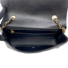 将图像加载到图库查看器中,CHANEL Diana Chain Shoulder Bag BlackA01165 Caviar Leather Size 25
