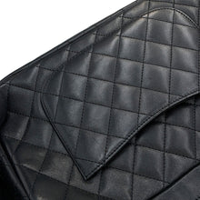 Load image into Gallery viewer, CHANEL Cambon line Shoulder Bag BlackA28120 Lambskin