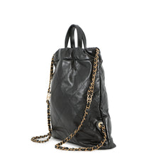 将图像加载到图库查看器中,CHANEL CHANEL22 Backpack BlackAS3859 Shiny Calf Leather Size Small