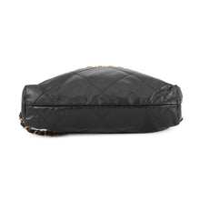 将图像加载到图库查看器中,CHANEL CHANEL22 Backpack BlackAS3859 Shiny Calf Leather Size Small