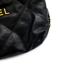 将图像加载到图库查看器中,CHANEL CHANEL22 Backpack BlackAS3859 Shiny Calf Leather Size Small