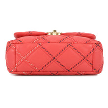 将图像加载到图库查看器中,CHANEL CHANEL19 Chain Shoulder Bag RedAS1160 Lambskin