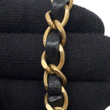 Load image into Gallery viewer, CHANEL Pearl Chain Shoulder Bag BlackAS0584 Lambskin