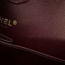 将图像加载到图库查看器中,CHANEL Matelasse Double Flap Chain Shoulder Bag BlackA01113 Caviar Leather Size 23