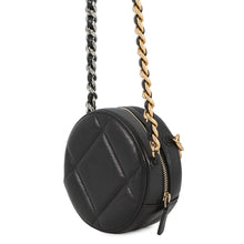 Load image into Gallery viewer, CHANEL CHANEL19 Round ChainShoulder Bag BlackAP0945 Lambskin