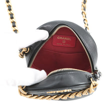将图像加载到图库查看器中,CHANEL CHANEL19 Round ChainShoulder Bag BlackAP0945 Lambskin