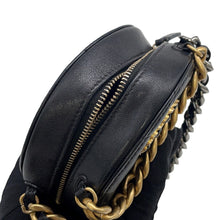Load image into Gallery viewer, CHANEL CHANEL19 Round ChainShoulder Bag BlackAP0945 Lambskin