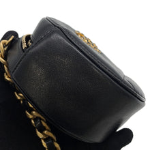 Load image into Gallery viewer, CHANEL CHANEL19 Round ChainShoulder Bag BlackAP0945 Lambskin