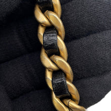 Load image into Gallery viewer, CHANEL CHANEL19 Round ChainShoulder Bag BlackAP0945 Lambskin