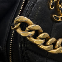 Load image into Gallery viewer, CHANEL CHANEL19 Round ChainShoulder Bag BlackAP0945 Lambskin
